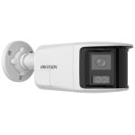 6 MP Dual Lens Stitched Wide Angle Smart Hybrid Light Fixed Bullet Network Camera