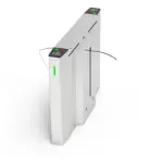 ZKTeco FBL520 dual lane flap barrier turnstile